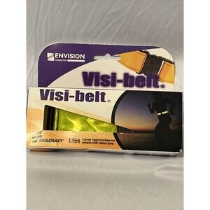 Envision - Visi-belt - Light Reflective Safety Belt - Fluorescent Lime Yellow